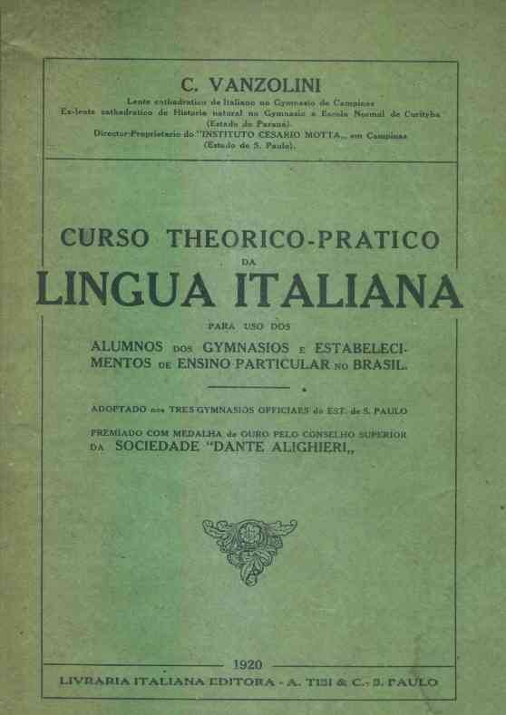 Livraria Italiana Editora - Edição de 1920 - Clique para ampliar